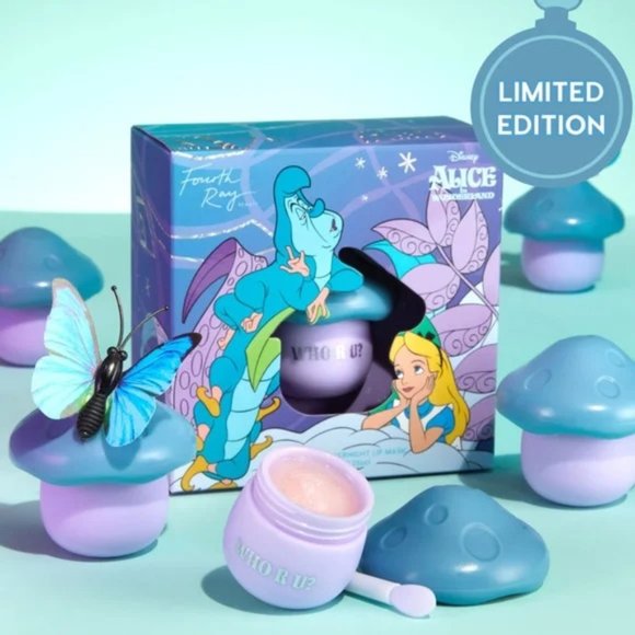 🍄Colourpop Pure Madness birthday cake lip mask "Who r u?” Alice in Wonderland - Picture 1 of 5